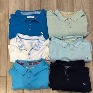 Tommy Bahama Men's Polo Shirt Collection - Blue, Green, White